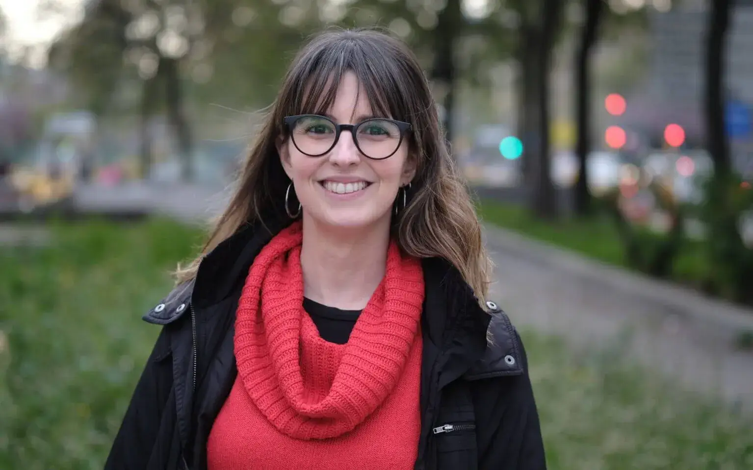 Nora Sánchez Oussedik is the coordinator of Projecte Abril.