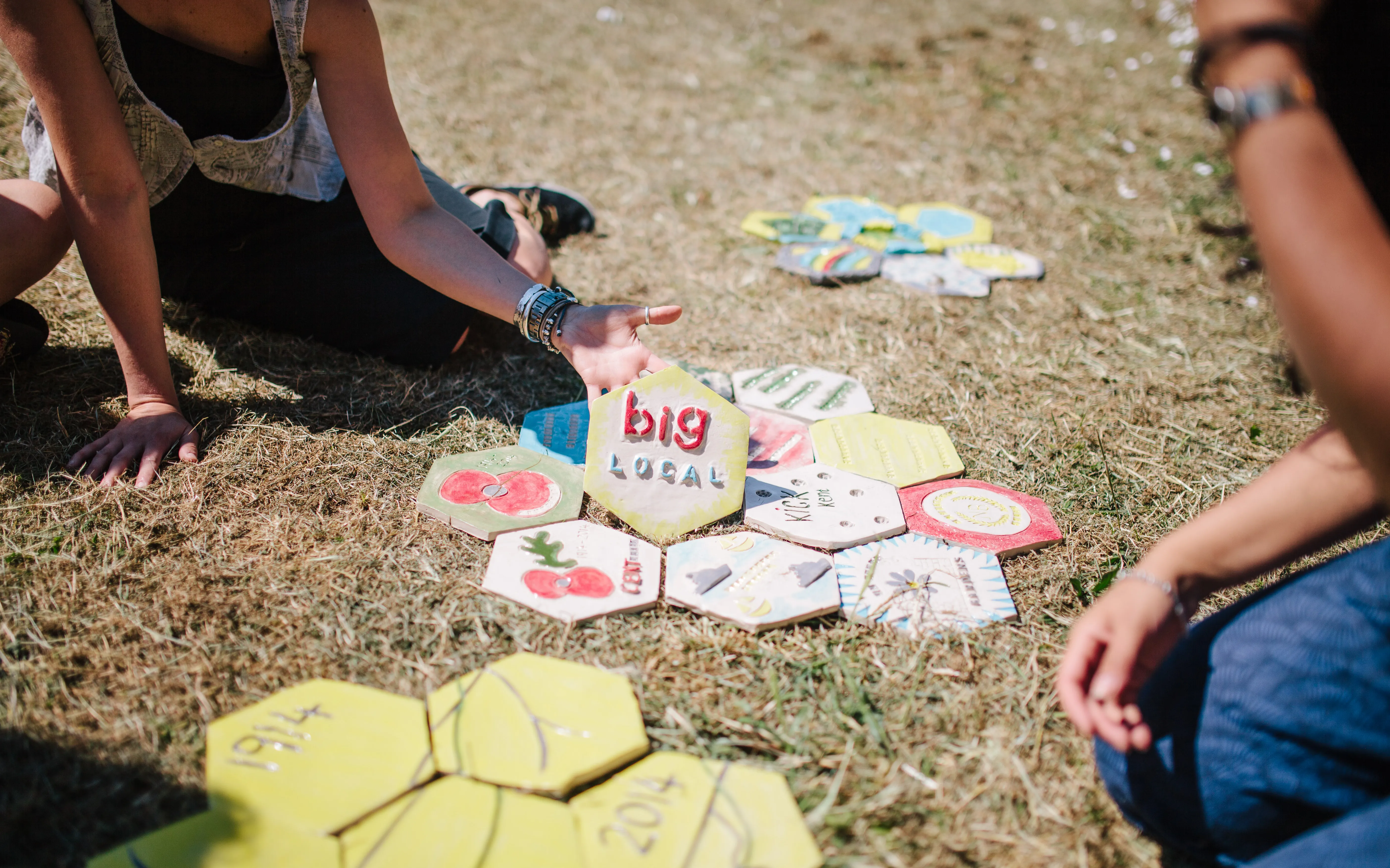 Creative tiles project in Northfleet Big Local, Kent / Photograph: Local Trust