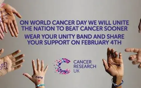 Become a World Cancer Day Ambassador for Cancer Research UK. Image: Linkedin