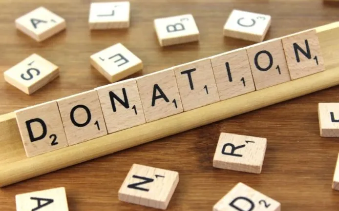 Make a donation to support charitable organizations.  Source: The Blue Diamond Gallery
