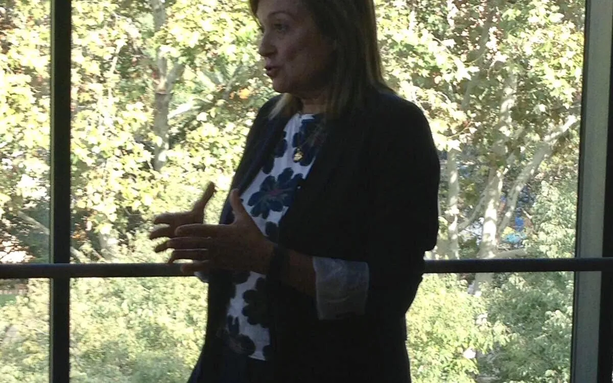 Marta Cid, spokesperson of ECAS 