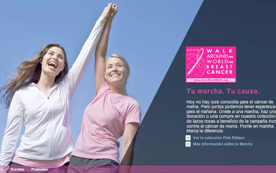 Avon's marketing campaign to fight breast cancer 