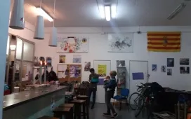 Training space of the Castellers del Poblesec, the 'bandarres'