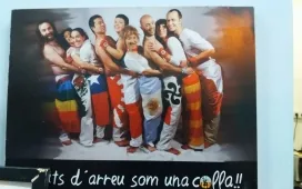 They are a proudly diverse team of people who make human castles