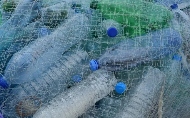 Most of plastic packaging is not recycled.