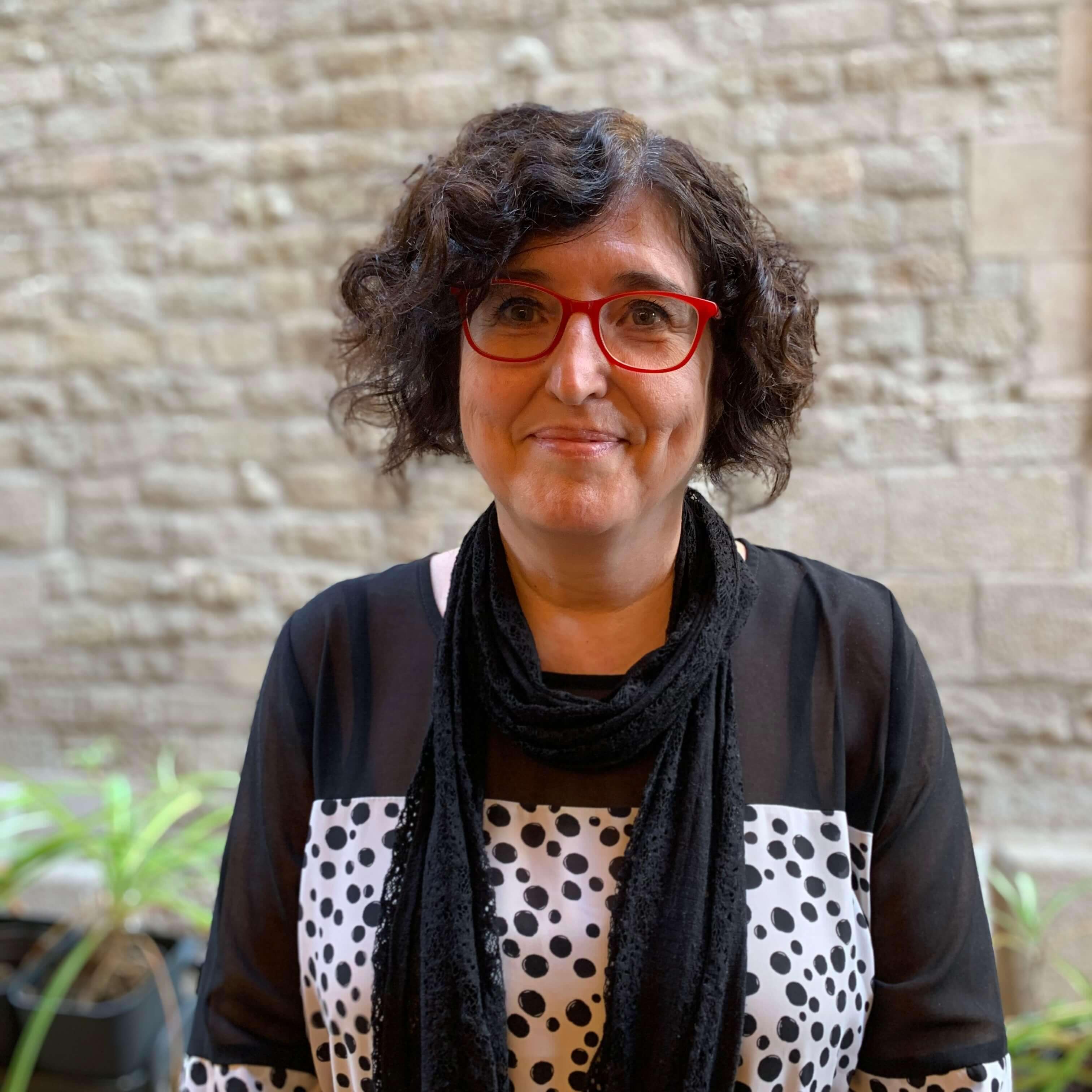 Mireia Plana, vice-president of Plataforma per la Llengua.