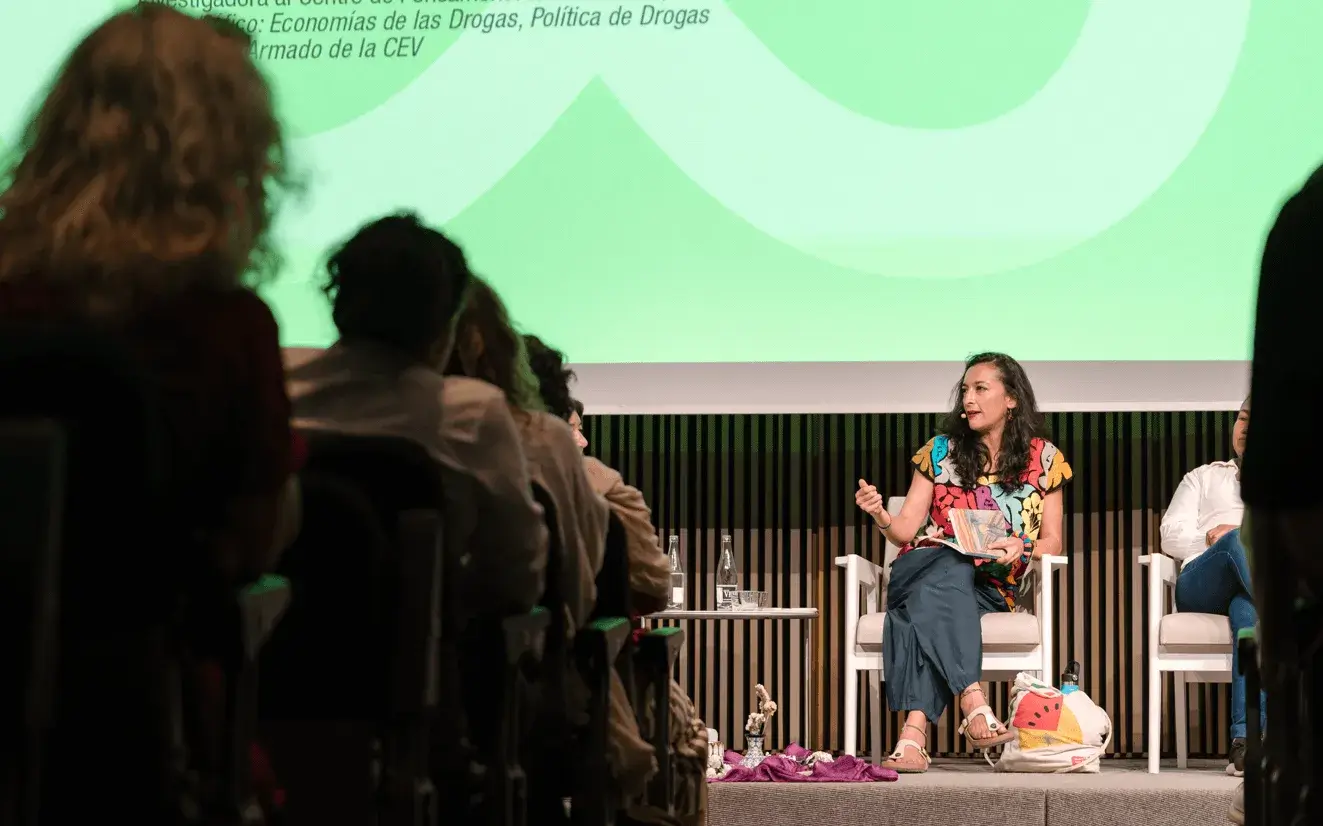 Estefanía Ciro has taken part in the international conference 'Drug Policy, Human Rights and Global Co-responsibility'.