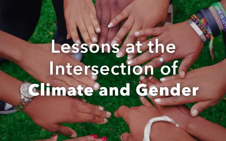 Climate and gender