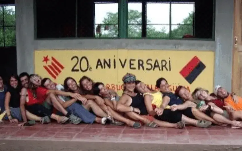 Solidarity Brigade in Palacagüina, in 2006.