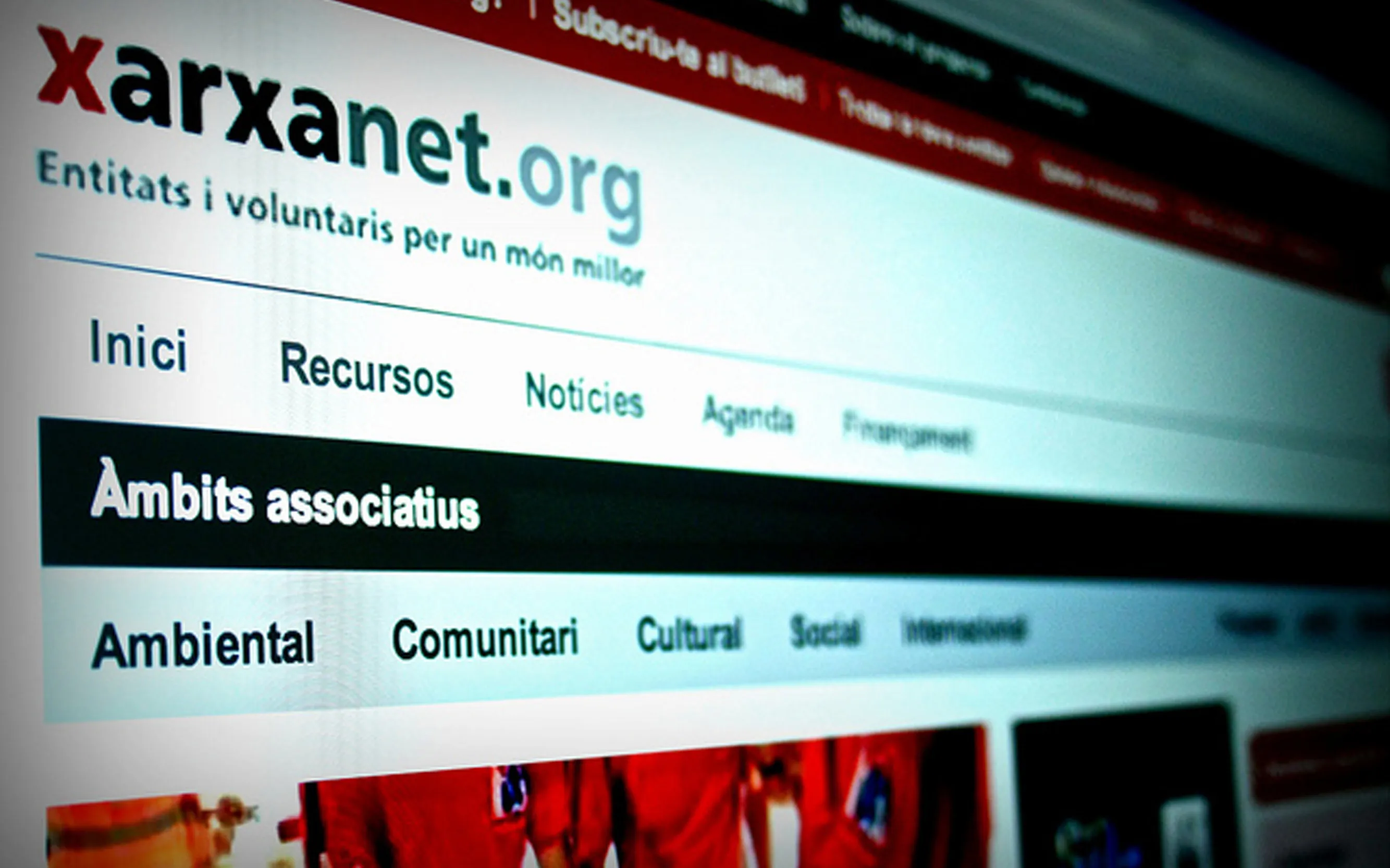Xarxanet.org main page
