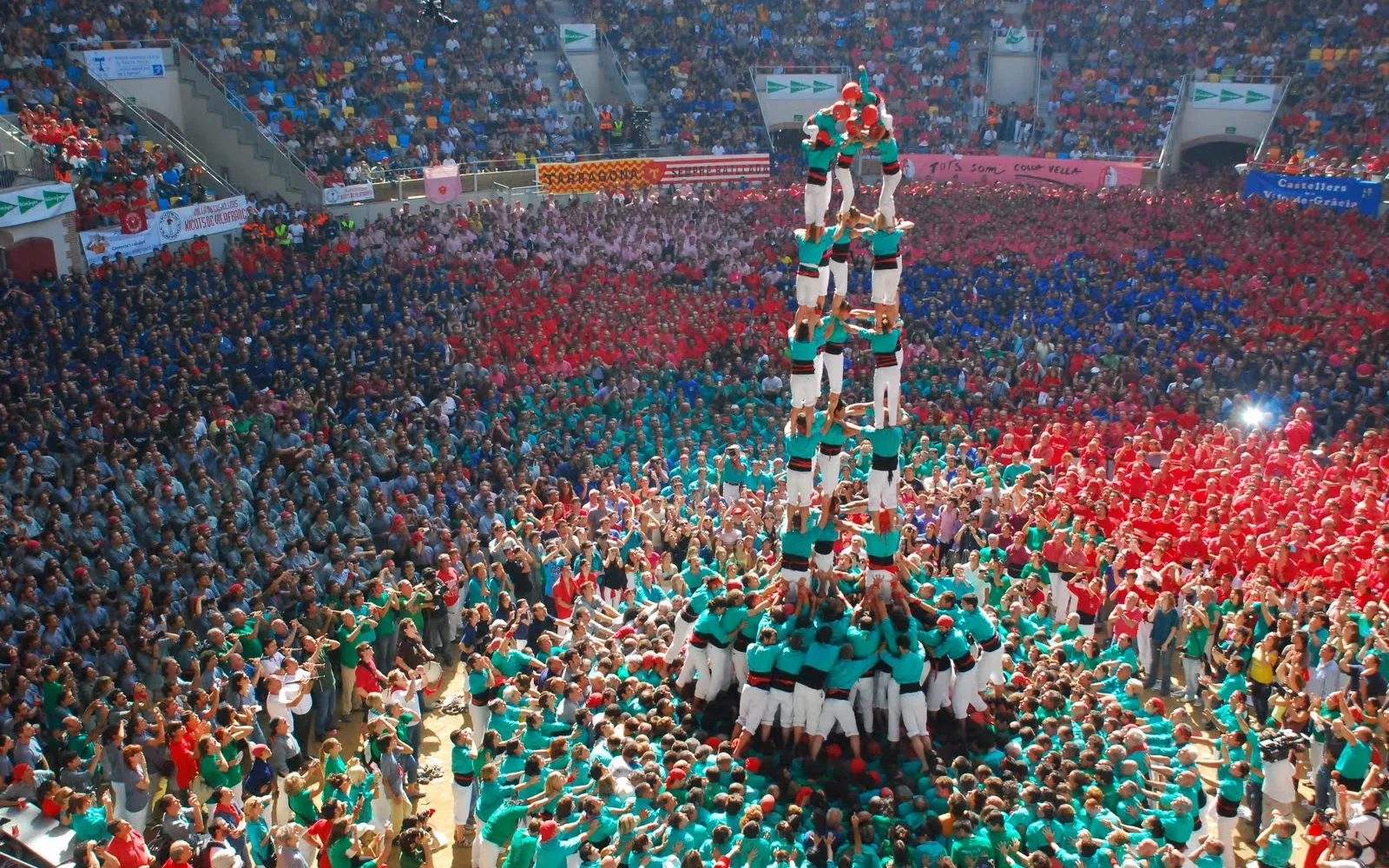Contest of castles at Tarragona