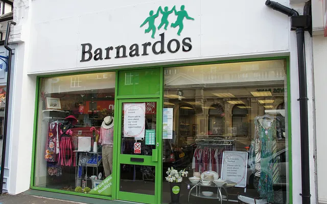 Barnardo's charity shop / Photograph: Alwyn Ladell, Flickr