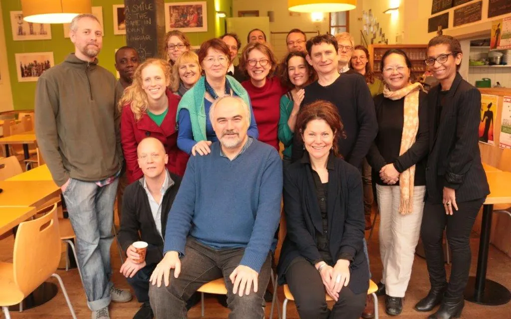 Fern staff and Board in the Fern Brussels office Mundo B / Photograph: Fern