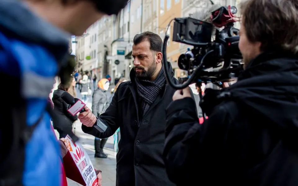 Arman Niamat Ullah, refugee.tv reporter / Photograph: Facebook
