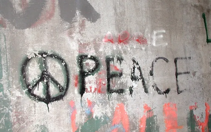 Peace / Photograph: Patrick Harris