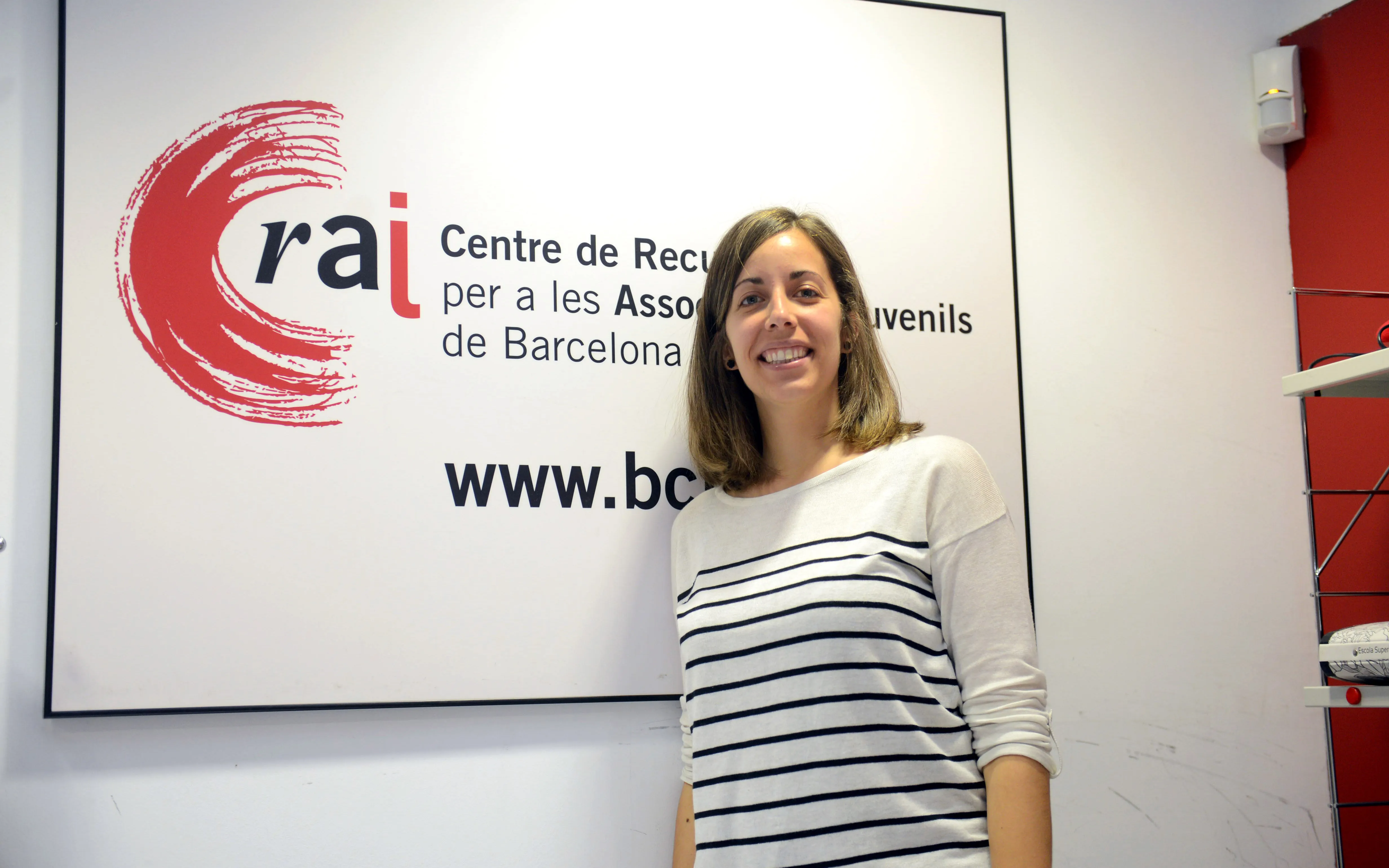 Marina Rahola, Funding and International Activities Advisor at the Resource Centre for Youth Associations of Barcelona
