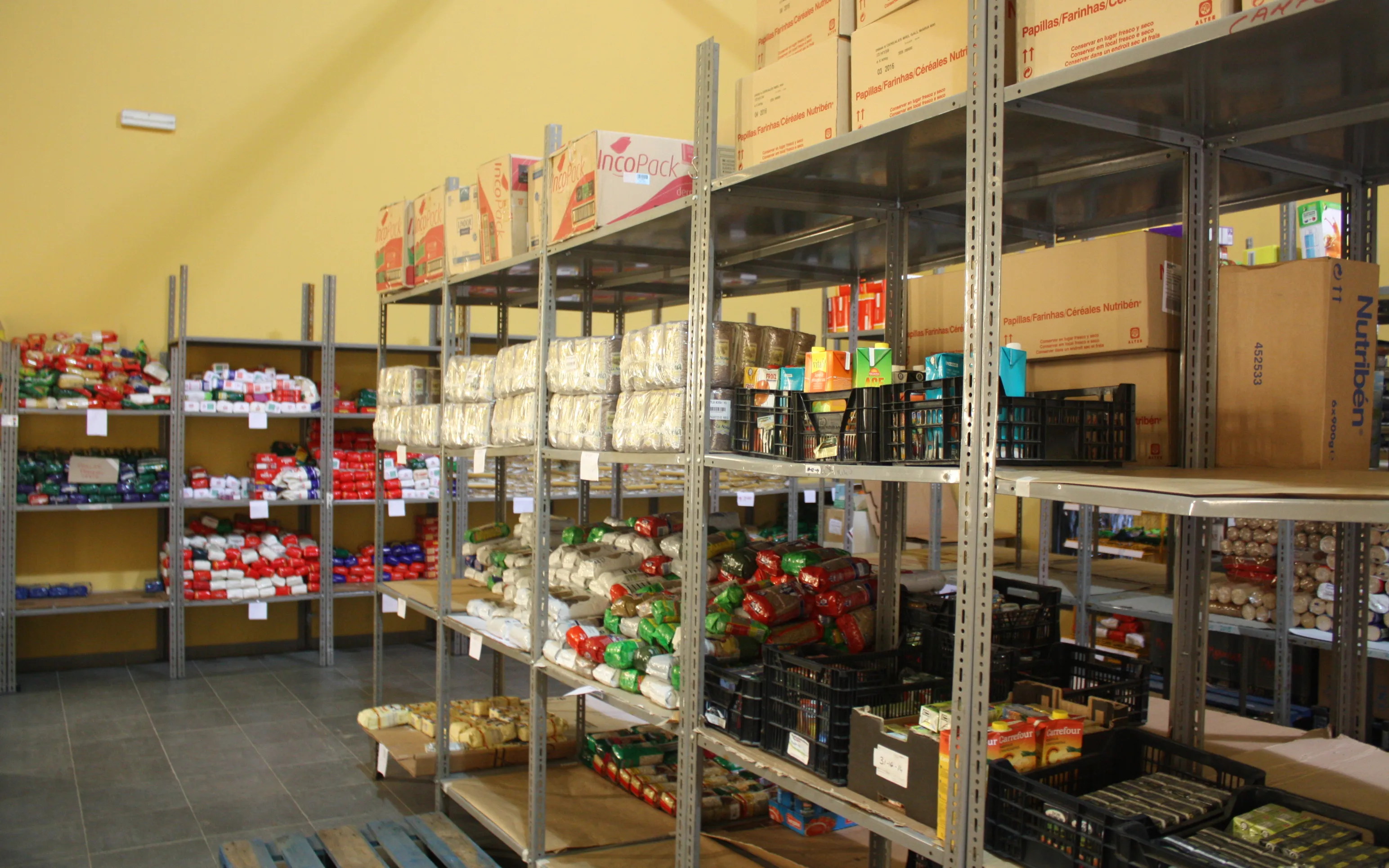 Food bank in Sanxenxo, Galicia (Spain) / Photograph: Wikimedia Commons