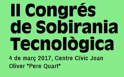 It will take place on 4th March at the Community Center Joan Oliver «Pere Quart» in Barcelona / Image: sobtec.cat