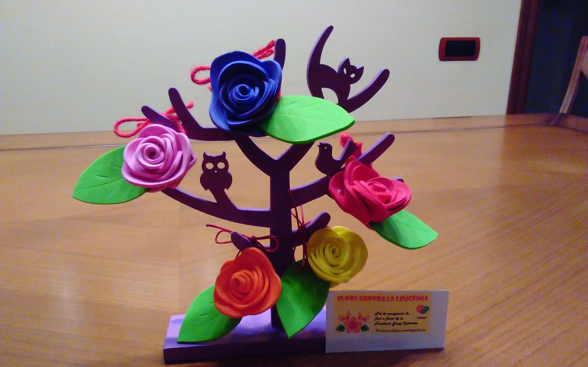 Flowers against leukaemia / Photo: Flors contra la leucèmia's Facebook