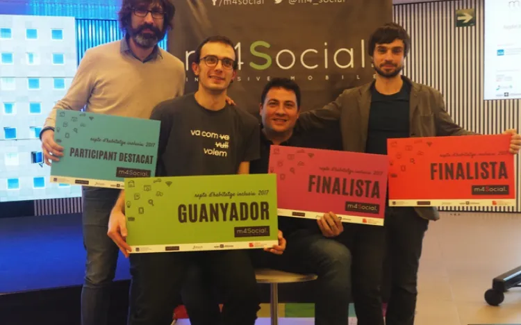 Finalists of the m4Social Inclusive Housing Challenge.