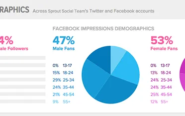 Statistical data on followers on the social media / Image: sproutsocial.com