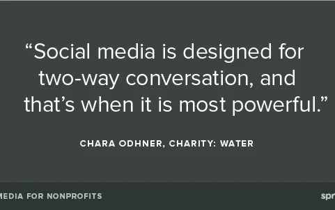 Social media are stronger when there’s a conversation / Photo: sproutsocial.com