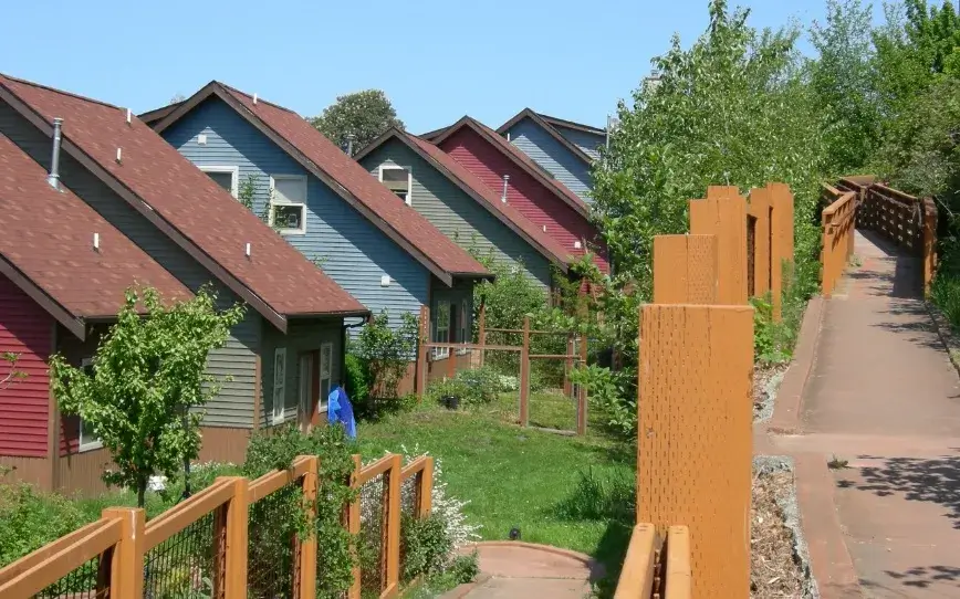 Collective housing in Duwamish (Washington). Photo: Wikimedia
