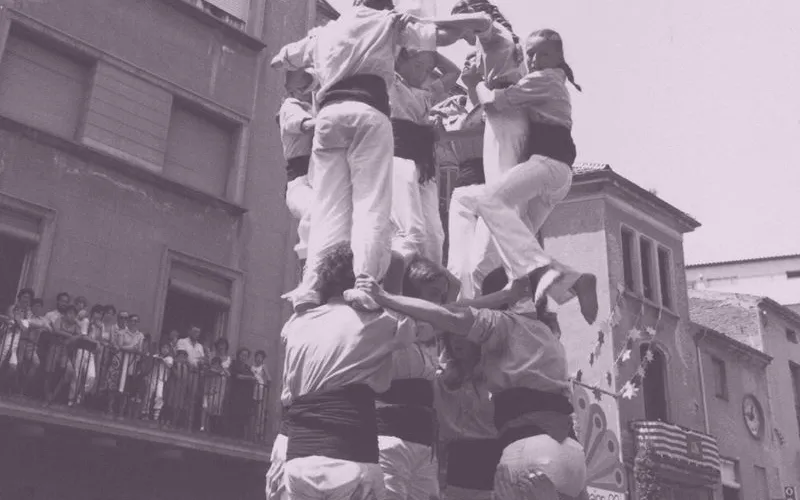 Minyones de Terrassa, "Colla" of Human Towers / Photo: Minyons de Terrassa