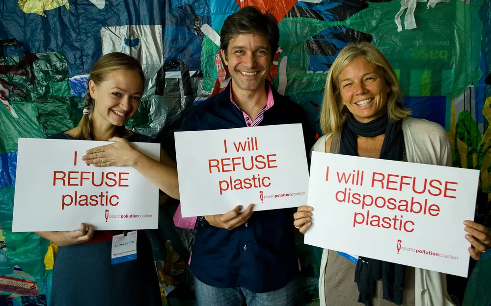 Individuals have also joined the Plastic Pollution Coalition. Photo: PPC