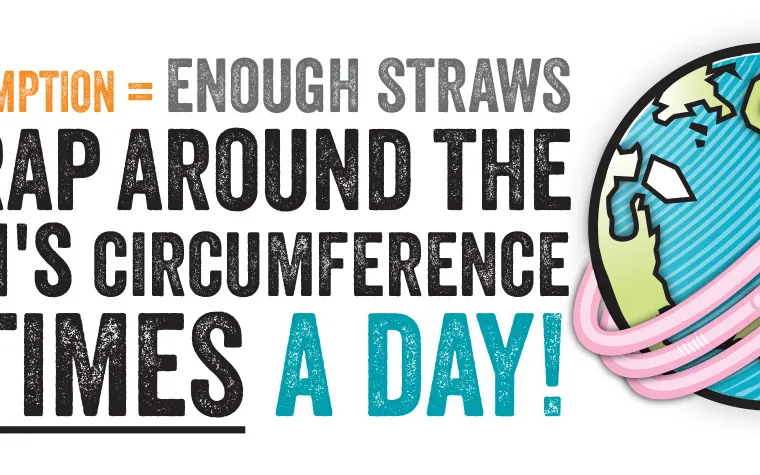 US Consumption Stats. Photo: The Last Plastic Straw