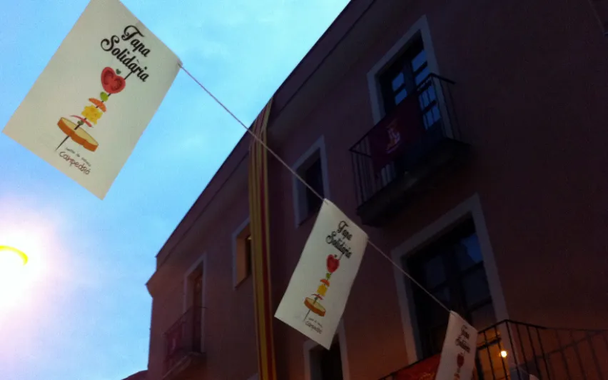 ‘Solidarity Tapas’ is one of the initiatives promoted by Can Pedró. Photo: Fundació Can Pedró