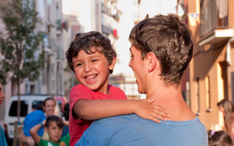 The project aims at improving the living conditions of children and youths aged 3 to 18. Photo: Fundació Can Pedró