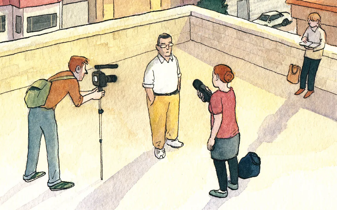 Comic panel. Image: GQ