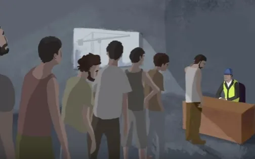 Frame from the official video. Image: ILO (Youtube)