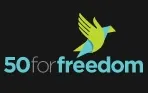 Campaign's Logo. Image: 50 For Freedom