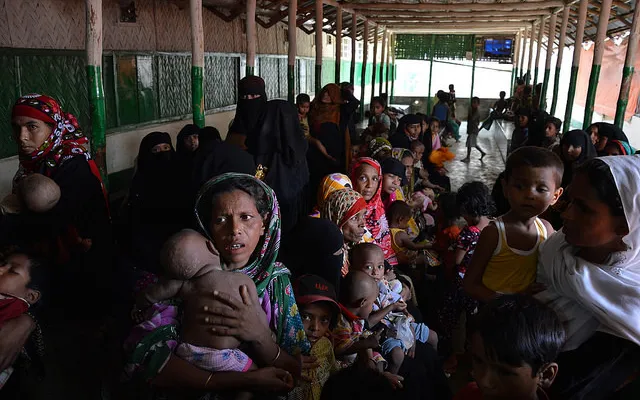 300.000 Rogingya people have fled and crossed the border with Bangladesh. Photo: European Comission DG, Flickr