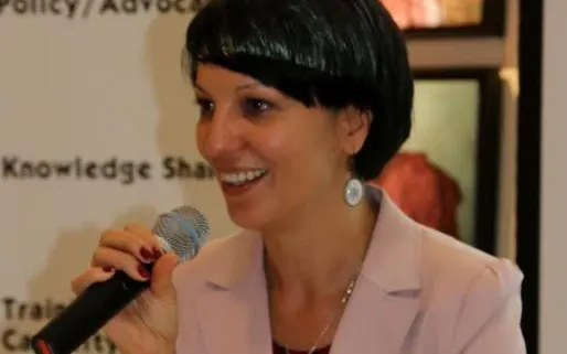 President of CEV, Cristina Rigman.