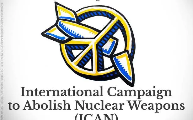 ICAN Campaign Logo. Photo: Nobel Prize