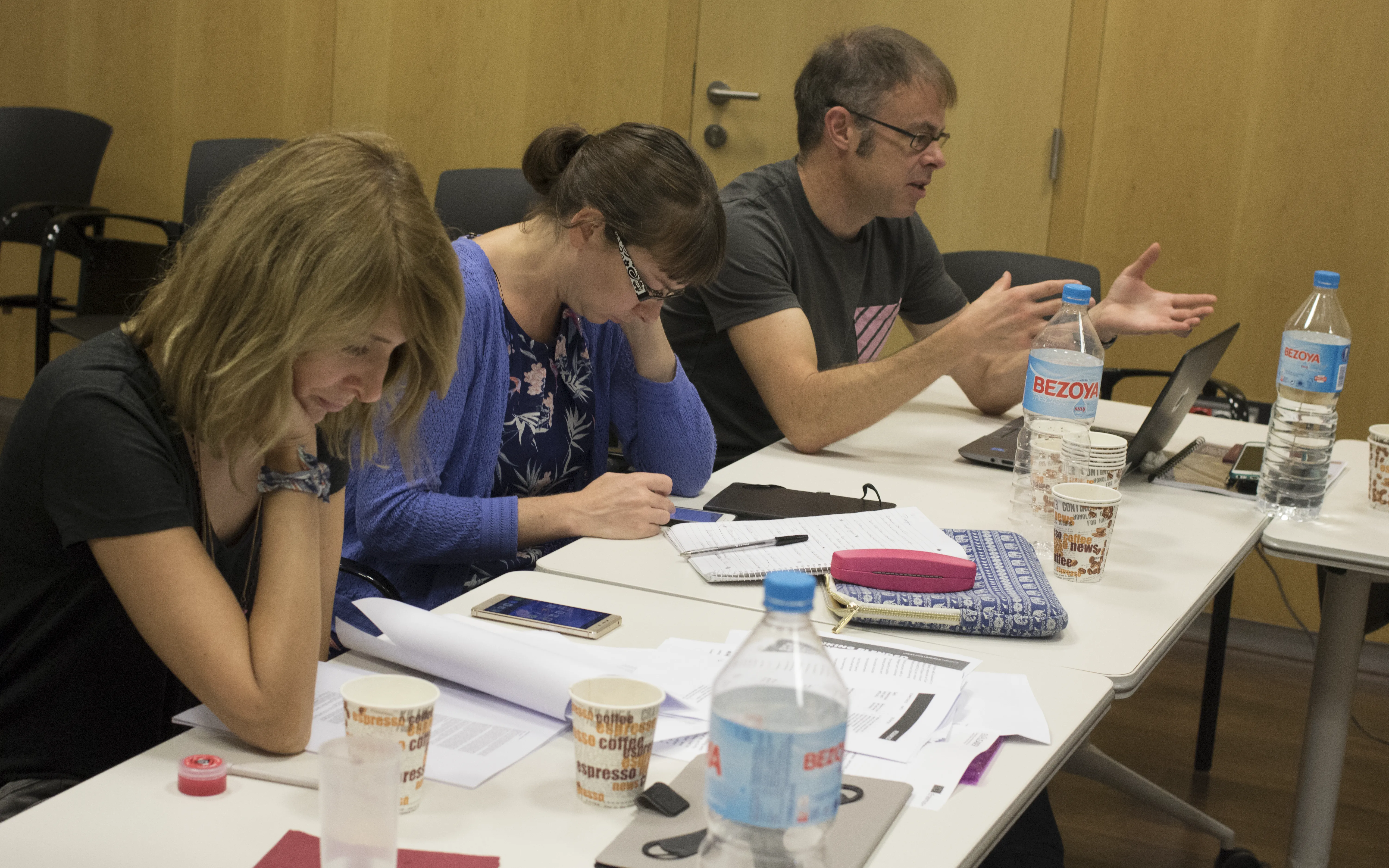 Third sector leaders during a workshop. Source: Adrià Milan