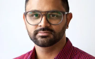 Kartik Raj, researcher from Human Rights Watch sent to Catalonia. Photo: Twitter