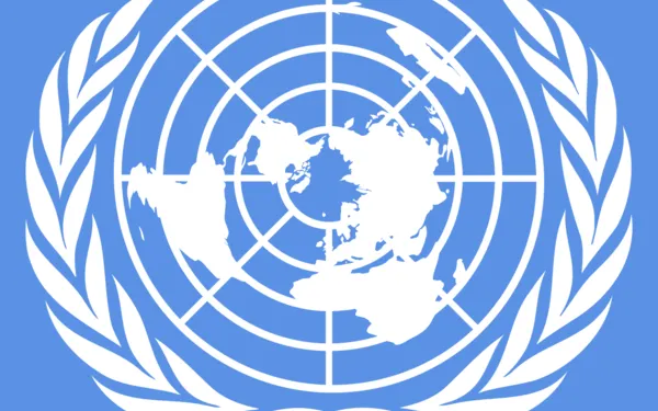 UN Logo: Image: Wikimedia Commons