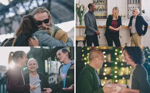 Some of the pictures from the image bank taken by homeless people. Photo: Arrels Foundation
