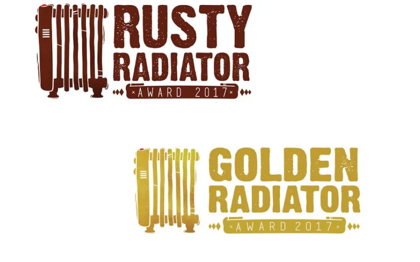 Logos from both awards. Image: Radi-Aid Awards 2017