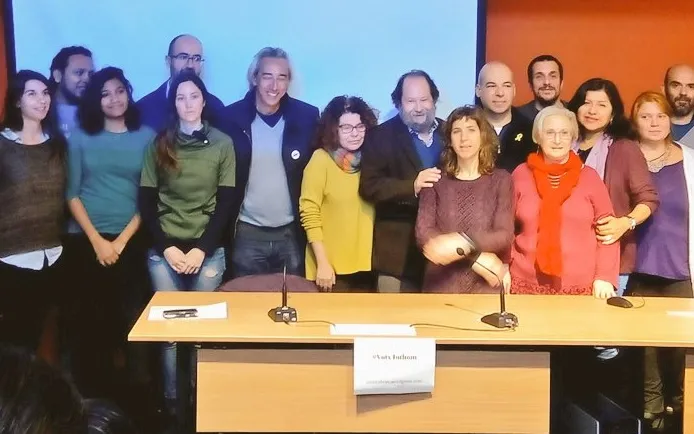 The day of the presentation at Lafede.cat. Photo: David Minoves