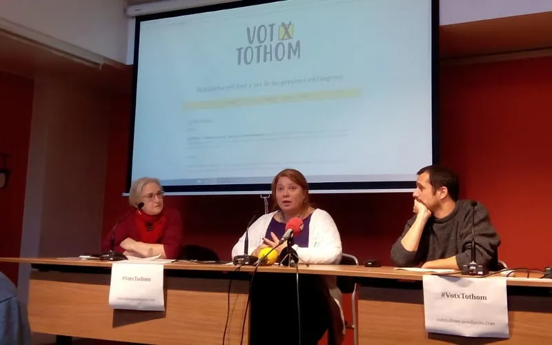 Presentation of the platform. Photo: CONFAVC