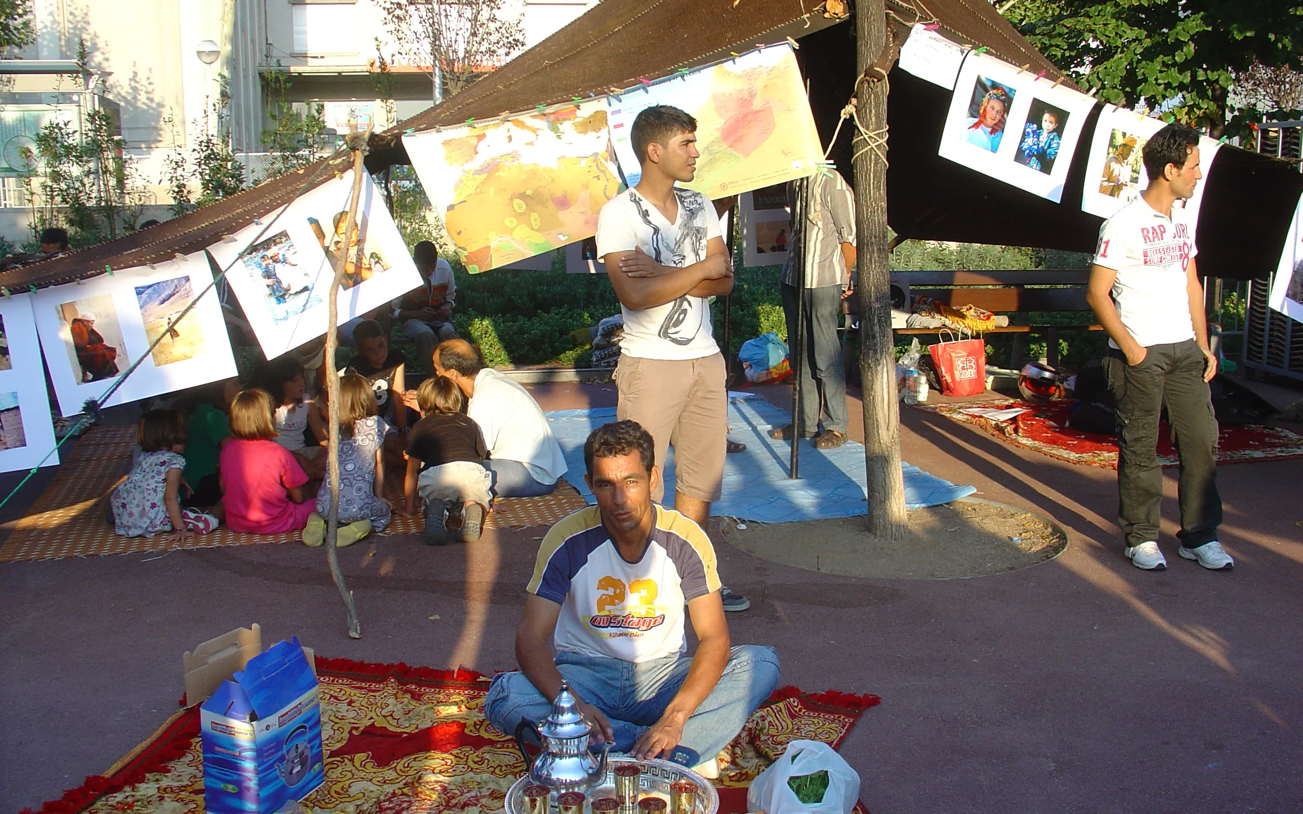Amazigh festivity in Catalonia. Casa Amaziga. 