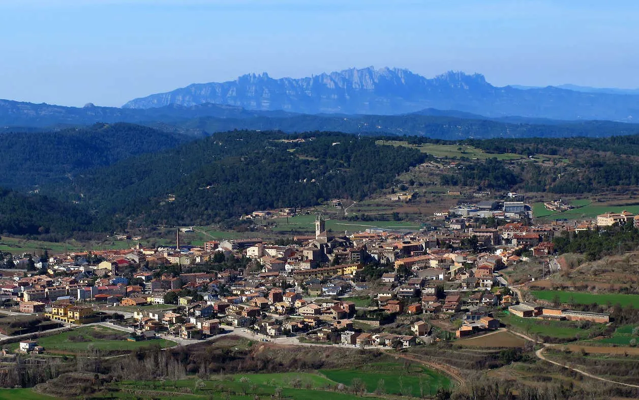 Moià landscape