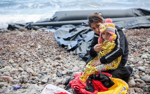 A mother and her son looking for a better future. Photo: CAFOD Photo Library, Flickr