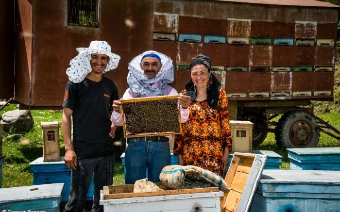 Rahmat, biologist and beekeeper