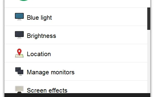 Vision app, eye protection software